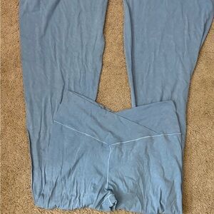 Aerie Light Blue Wide Leg Pants